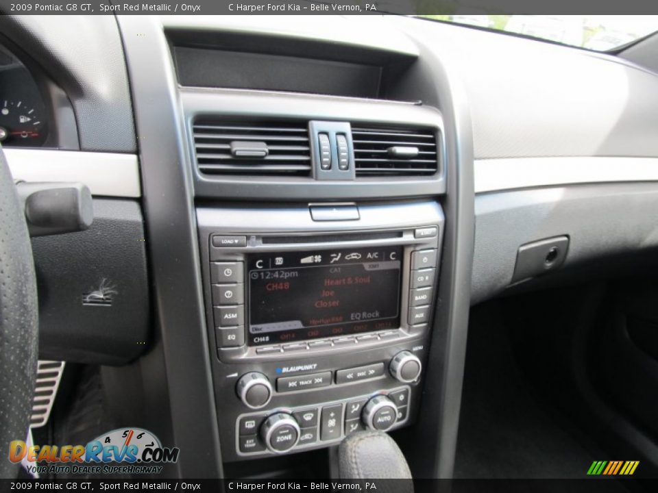 2009 Pontiac G8 GT Sport Red Metallic / Onyx Photo #15