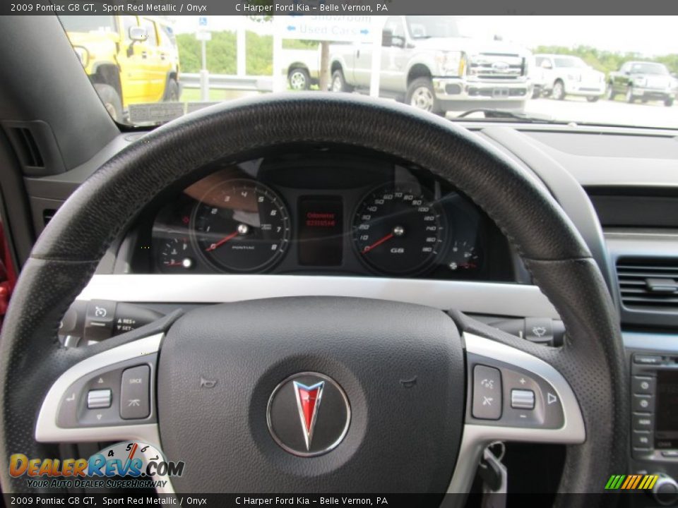 2009 Pontiac G8 GT Sport Red Metallic / Onyx Photo #18