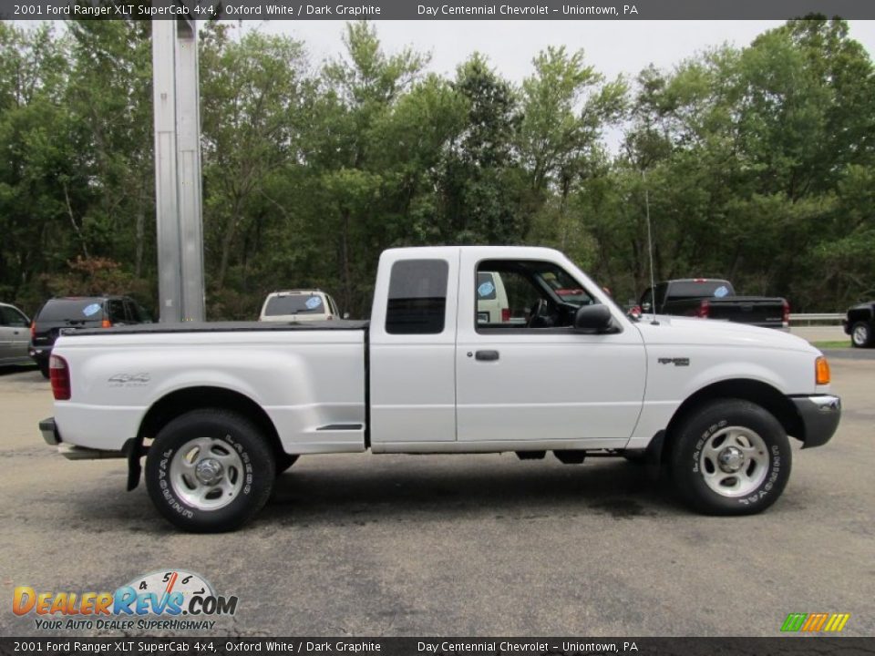 Oxford White 2001 Ford Ranger XLT SuperCab 4x4 Photo #4