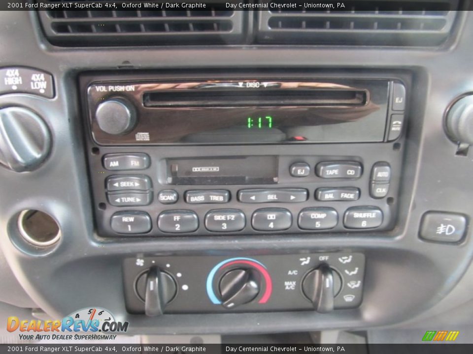 Audio System of 2001 Ford Ranger XLT SuperCab 4x4 Photo #12