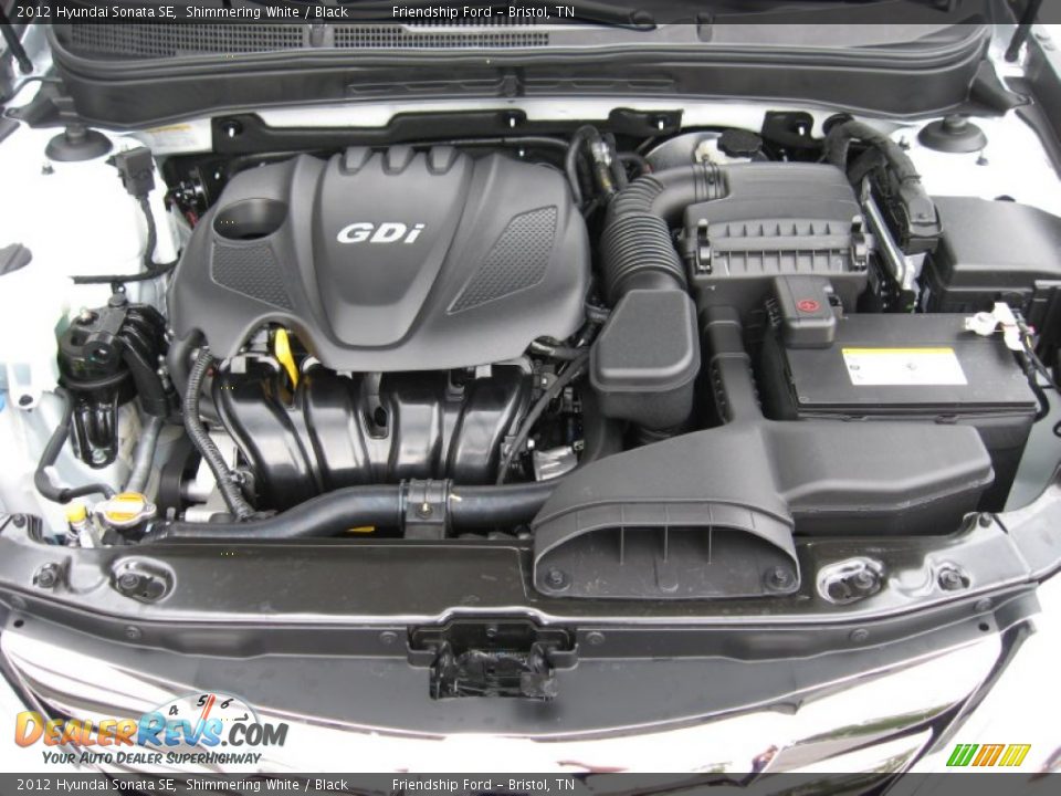 2012 Hyundai Sonata SE 2.4 Liter GDI DOHC 16-Valve D-CVVT 4 Cylinder Engine Photo #9
