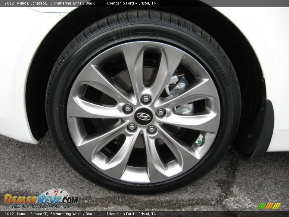 2012 Hyundai Sonata SE Wheel Photo #10