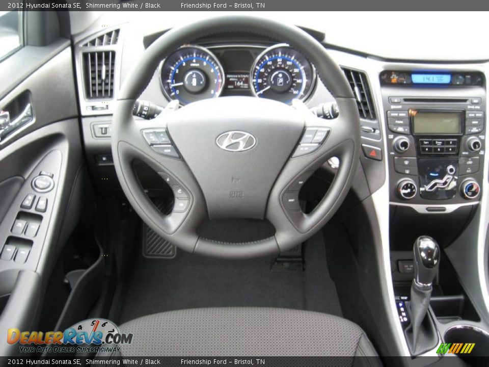 2012 Hyundai Sonata SE Steering Wheel Photo #22