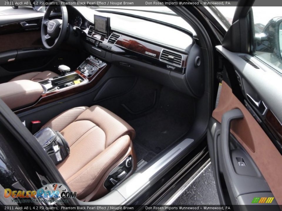 Nougat Brown Interior 2011 Audi A8 L 4 2 Fsi Quattro Photo