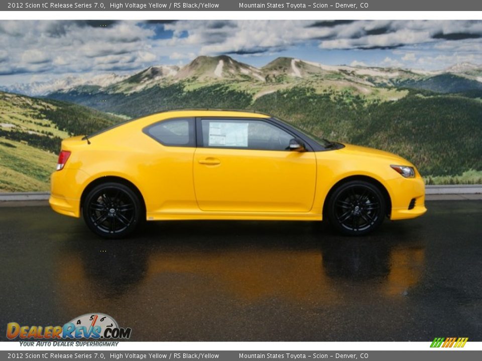 High Voltage Yellow 2012 Scion tC Release Series 7.0 Photo #2