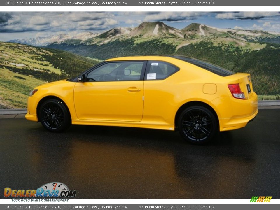 High Voltage Yellow 2012 Scion tC Release Series 7.0 Photo #3