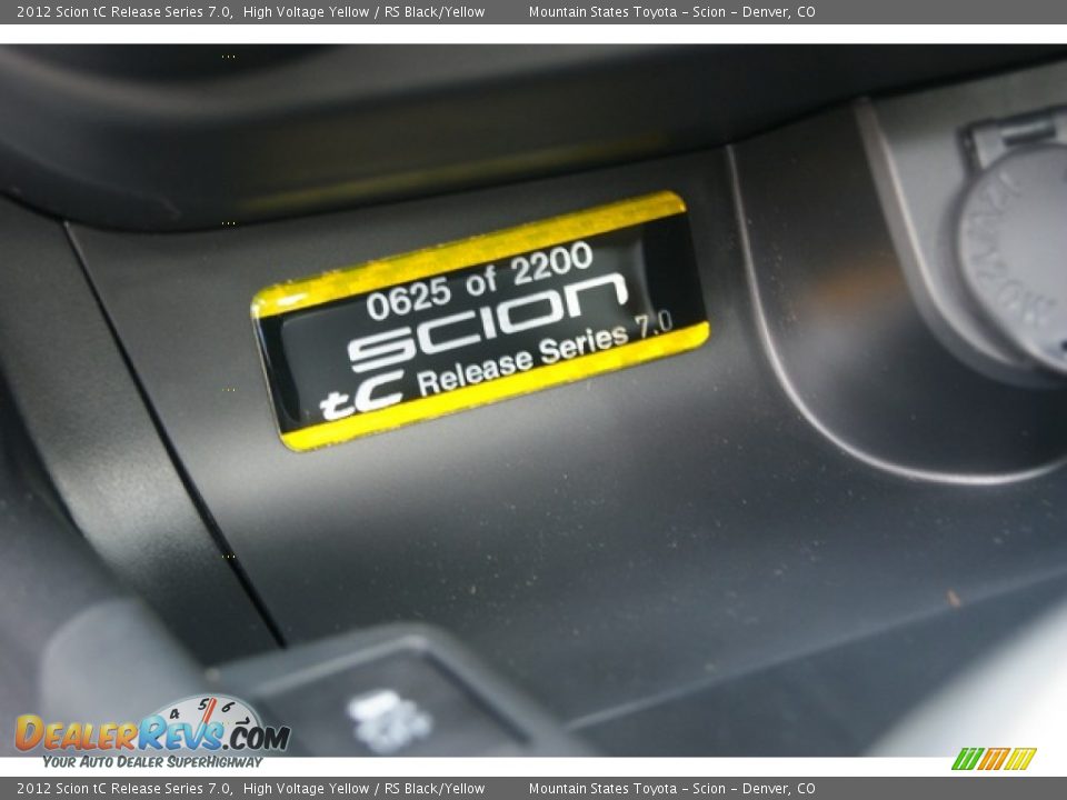 2012 Scion tC Release Series 7.0 Logo Photo #4