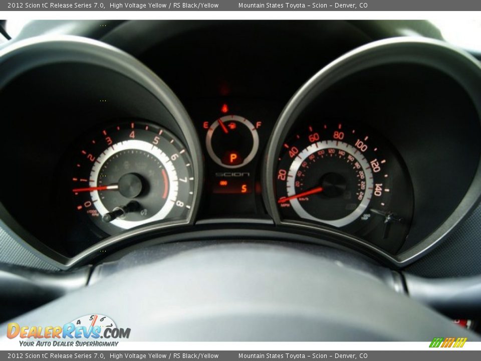 2012 Scion tC Release Series 7.0 Gauges Photo #15