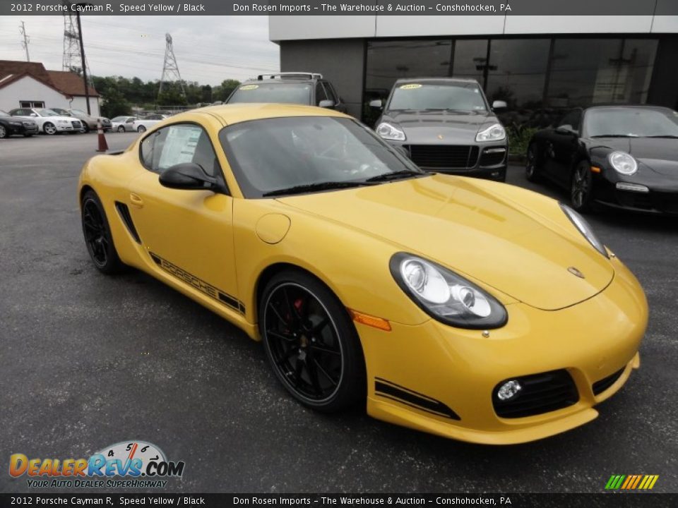 Front 3/4 View of 2012 Porsche Cayman R Photo #4