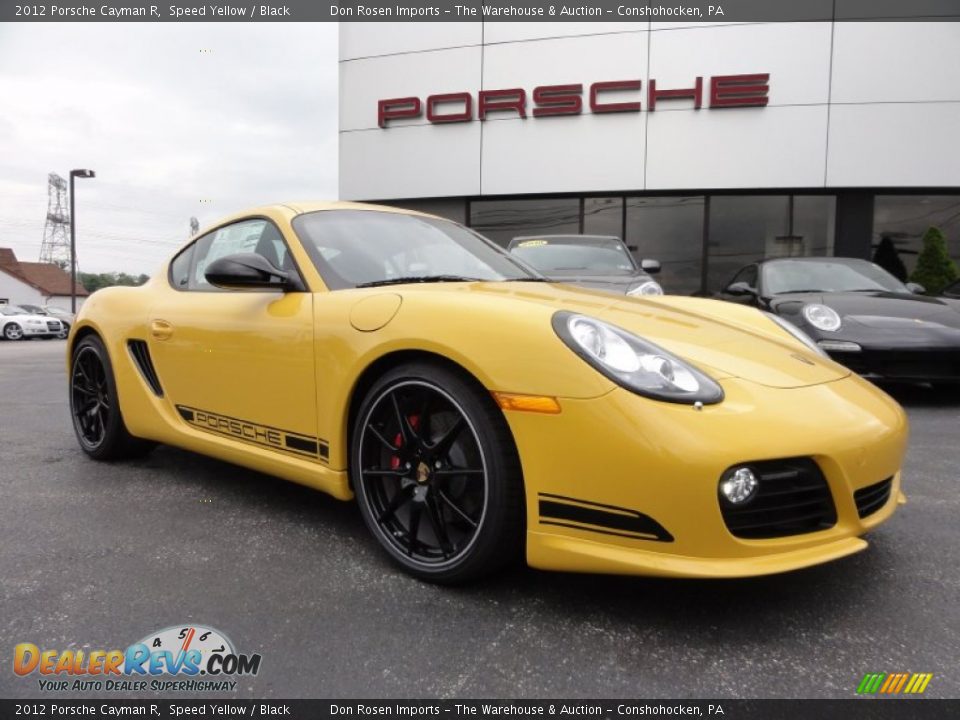 Front 3/4 View of 2012 Porsche Cayman R Photo #5