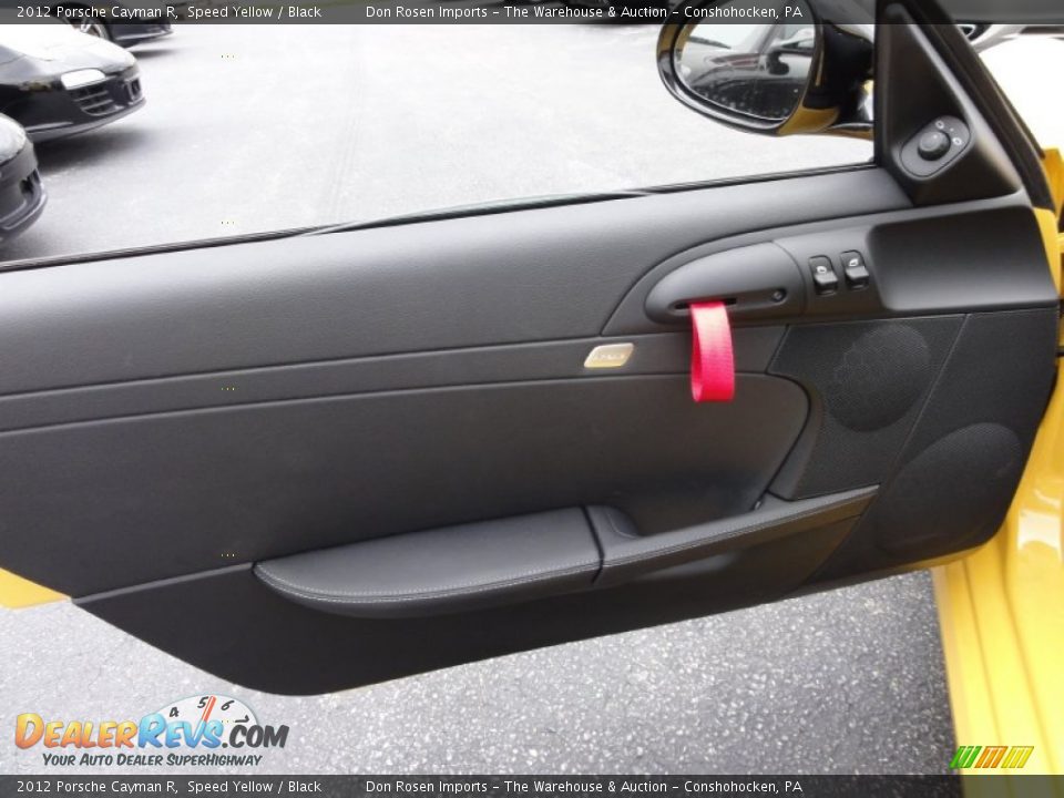 Door Panel of 2012 Porsche Cayman R Photo #13