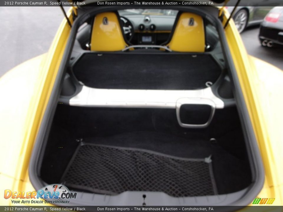 2012 Porsche Cayman R Trunk Photo #21