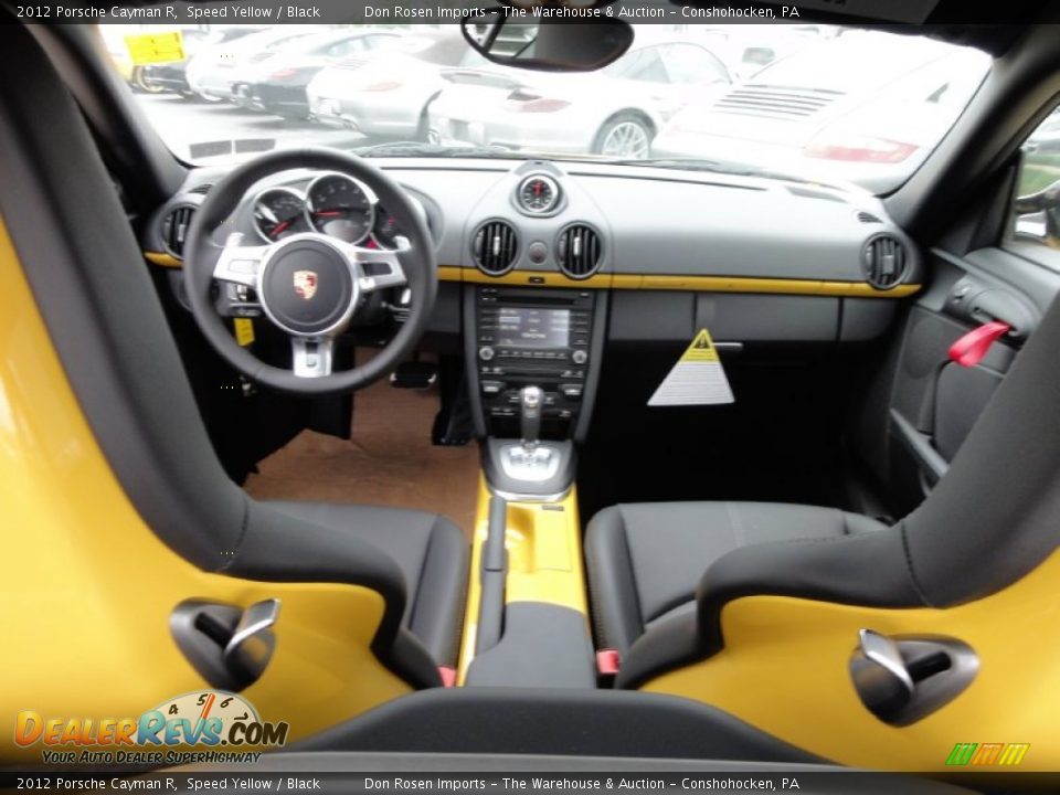 Dashboard of 2012 Porsche Cayman R Photo #22