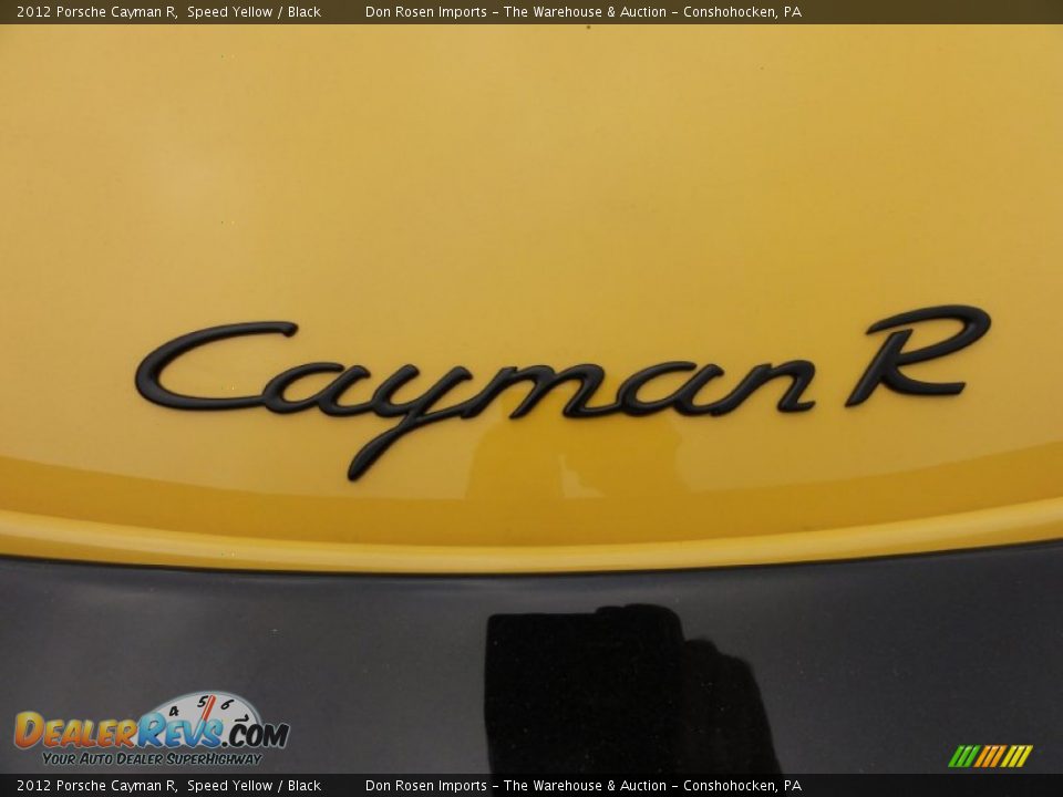 2012 Porsche Cayman R Logo Photo #23