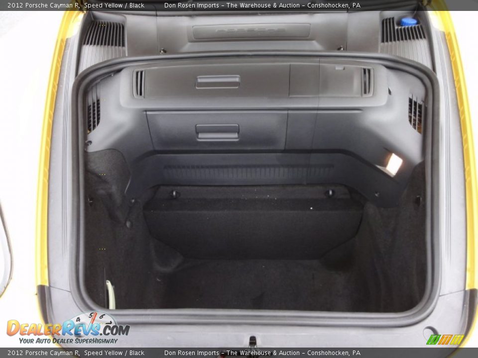 2012 Porsche Cayman R Trunk Photo #27