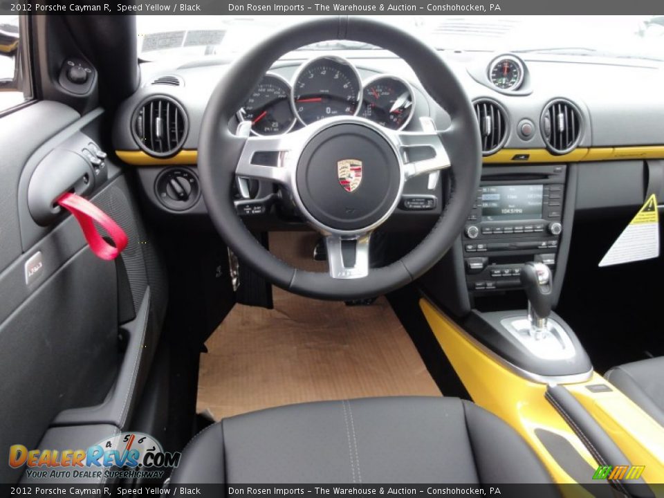 Dashboard of 2012 Porsche Cayman R Photo #30
