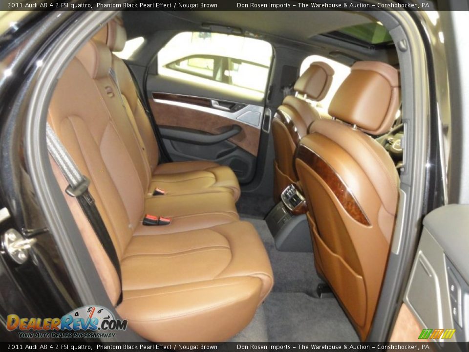 Nougat Brown Interior 2011 Audi A8 4 2 Fsi Quattro Photo