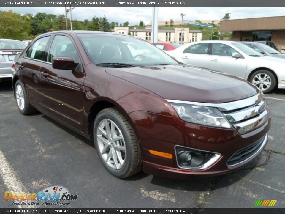 2012 Ford Fusion SEL Cinnamon Metallic / Charcoal Black Photo #1