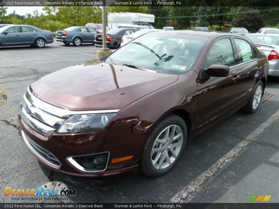 2012 Ford Fusion SEL Cinnamon Metallic / Charcoal Black Photo #5