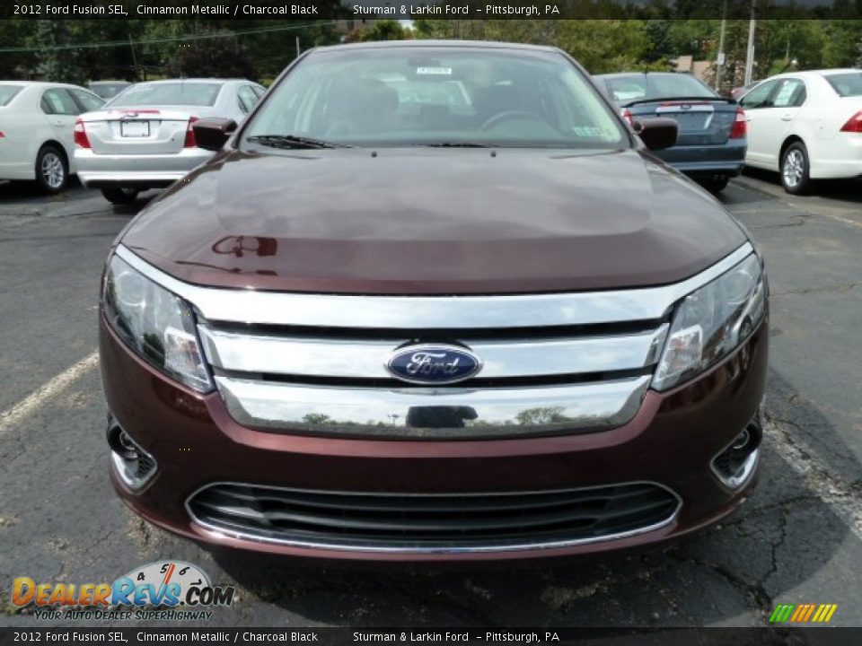 2012 Ford Fusion SEL Cinnamon Metallic / Charcoal Black Photo #6