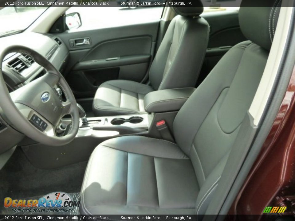 2012 Ford Fusion SEL Cinnamon Metallic / Charcoal Black Photo #8