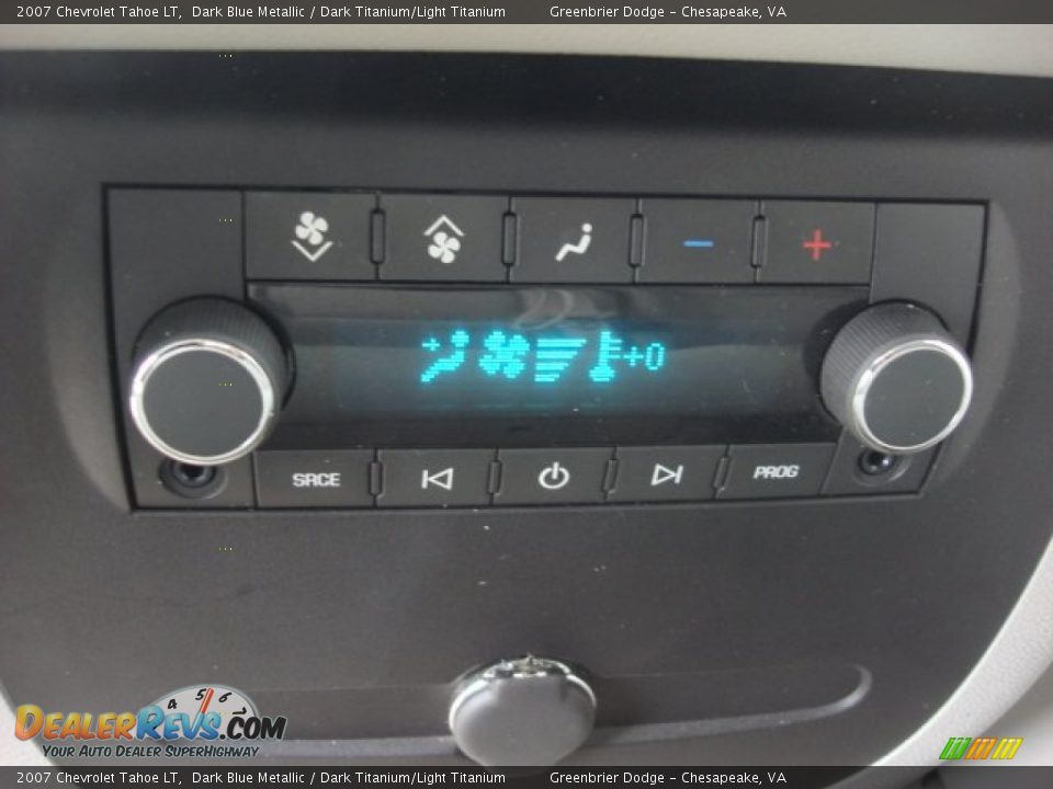 2007 Chevrolet Tahoe LT Dark Blue Metallic / Dark Titanium/Light Titanium Photo #10