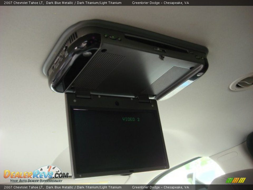 2007 Chevrolet Tahoe LT Dark Blue Metallic / Dark Titanium/Light Titanium Photo #11