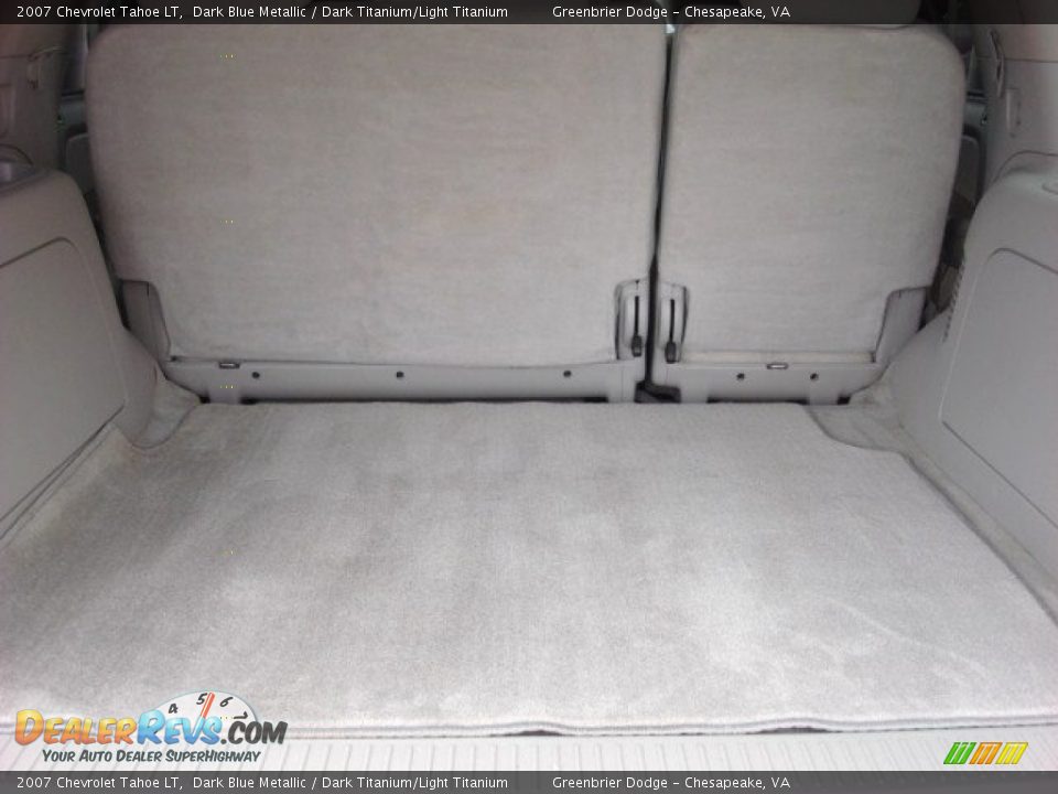 2007 Chevrolet Tahoe LT Dark Blue Metallic / Dark Titanium/Light Titanium Photo #13