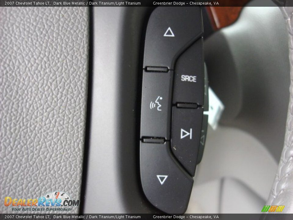 2007 Chevrolet Tahoe LT Dark Blue Metallic / Dark Titanium/Light Titanium Photo #19