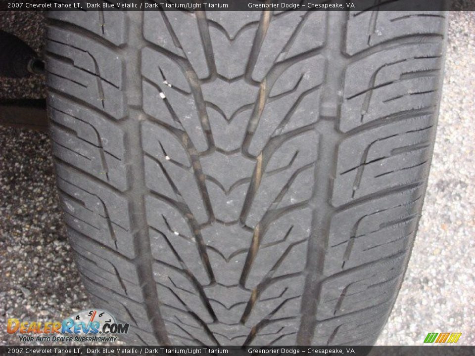 2007 Chevrolet Tahoe LT Dark Blue Metallic / Dark Titanium/Light Titanium Photo #21