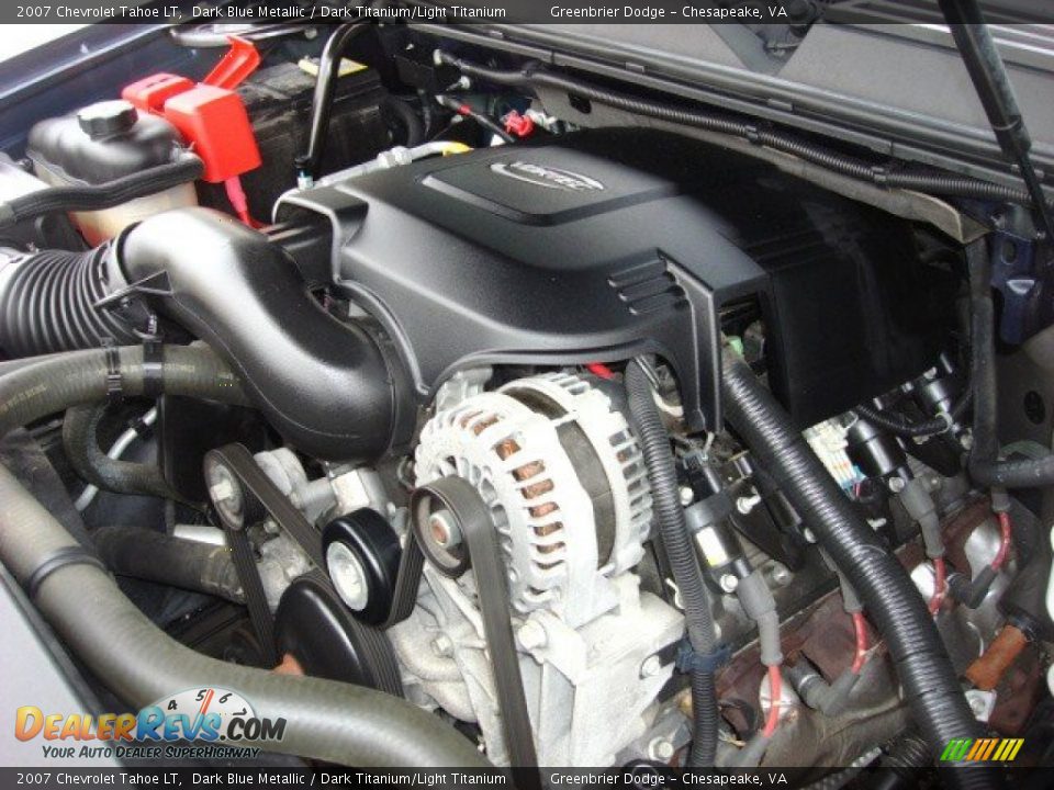2007 Chevrolet Tahoe LT Dark Blue Metallic / Dark Titanium/Light Titanium Photo #23