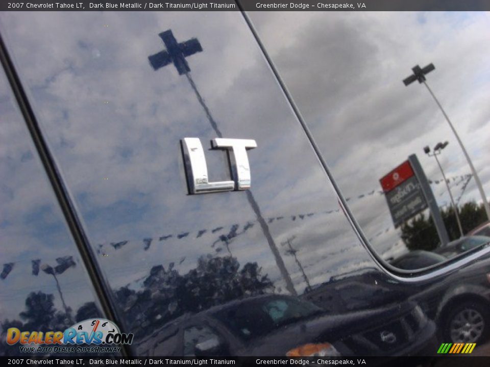 2007 Chevrolet Tahoe LT Dark Blue Metallic / Dark Titanium/Light Titanium Photo #24