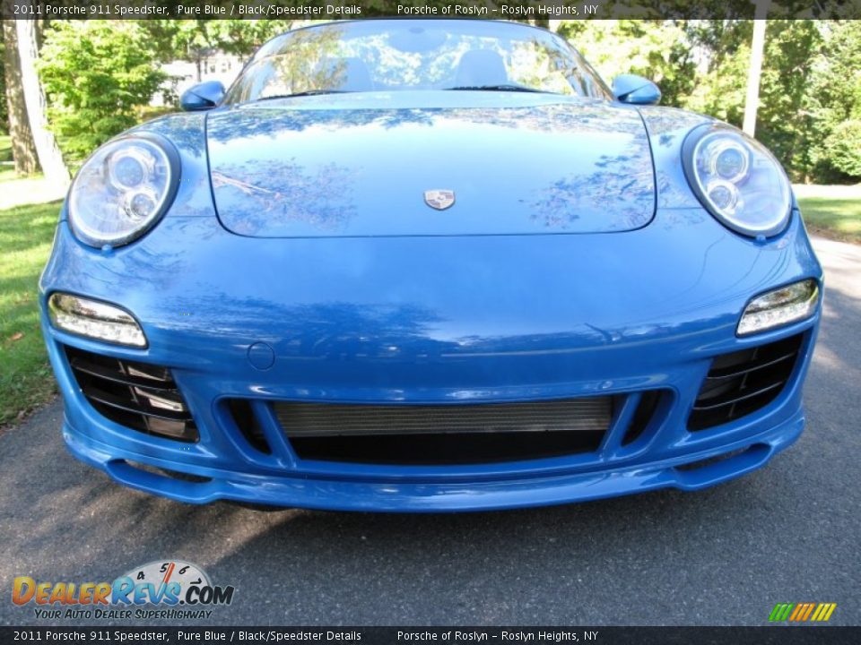 2011 Porsche 911 Speedster Pure Blue / Black/Speedster Details Photo #9