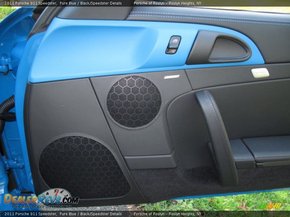 2011 Porsche 911 Speedster Pure Blue / Black/Speedster Details Photo #21