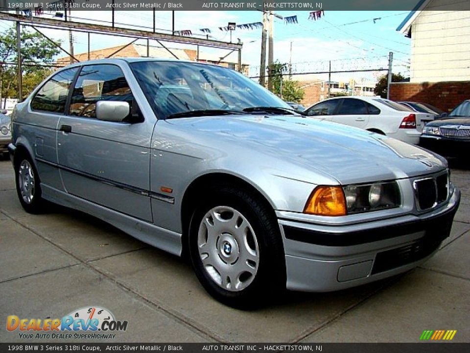Arctic Silver Metallic 1998 BMW 3 Series 318ti Coupe Photo #4