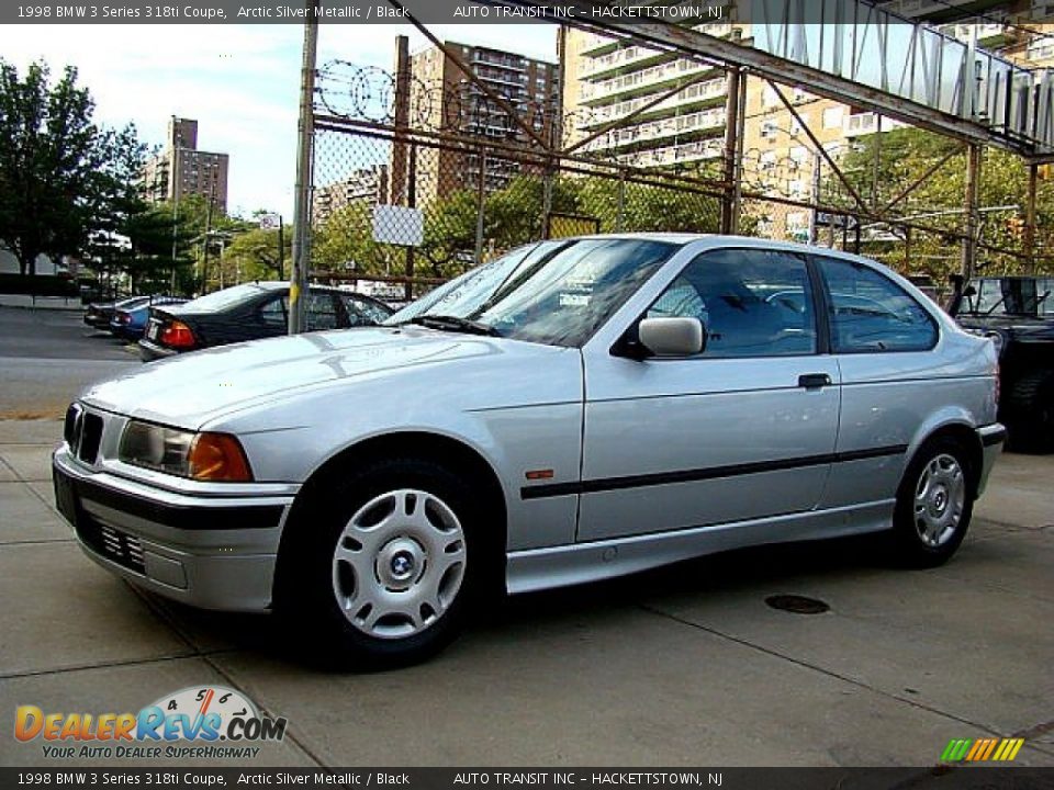 Arctic Silver Metallic 1998 BMW 3 Series 318ti Coupe Photo #5