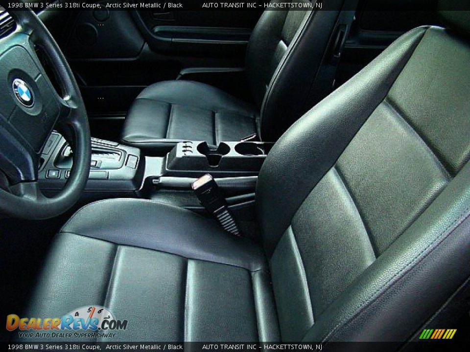 Black Interior - 1998 BMW 3 Series 318ti Coupe Photo #8