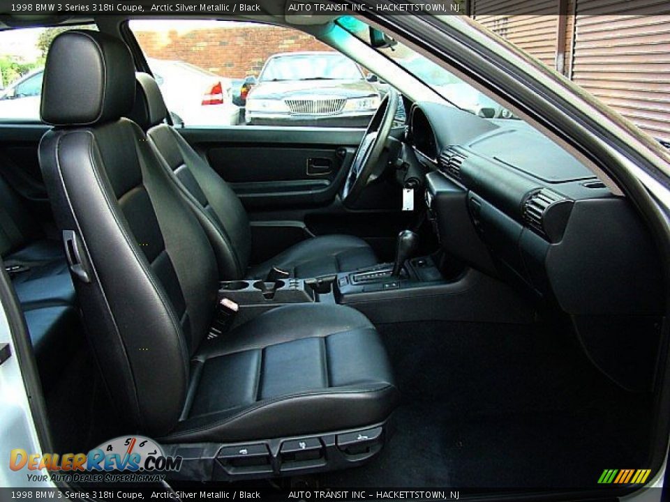 Black Interior - 1998 BMW 3 Series 318ti Coupe Photo #19