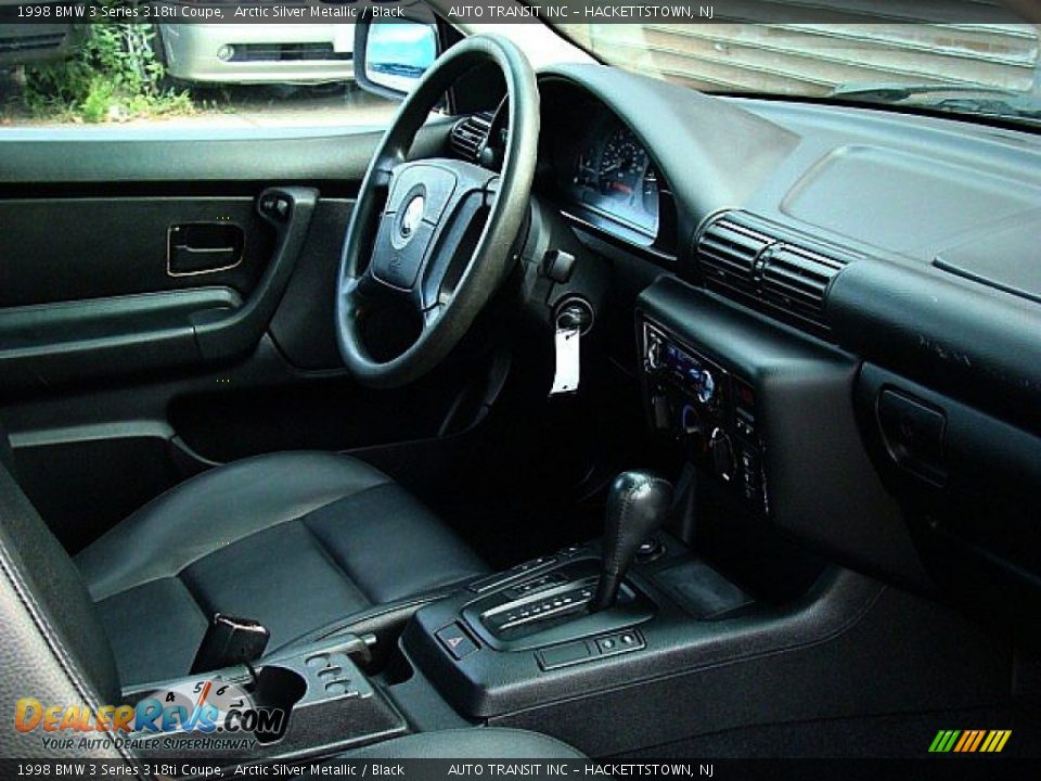 Black Interior - 1998 BMW 3 Series 318ti Coupe Photo #24