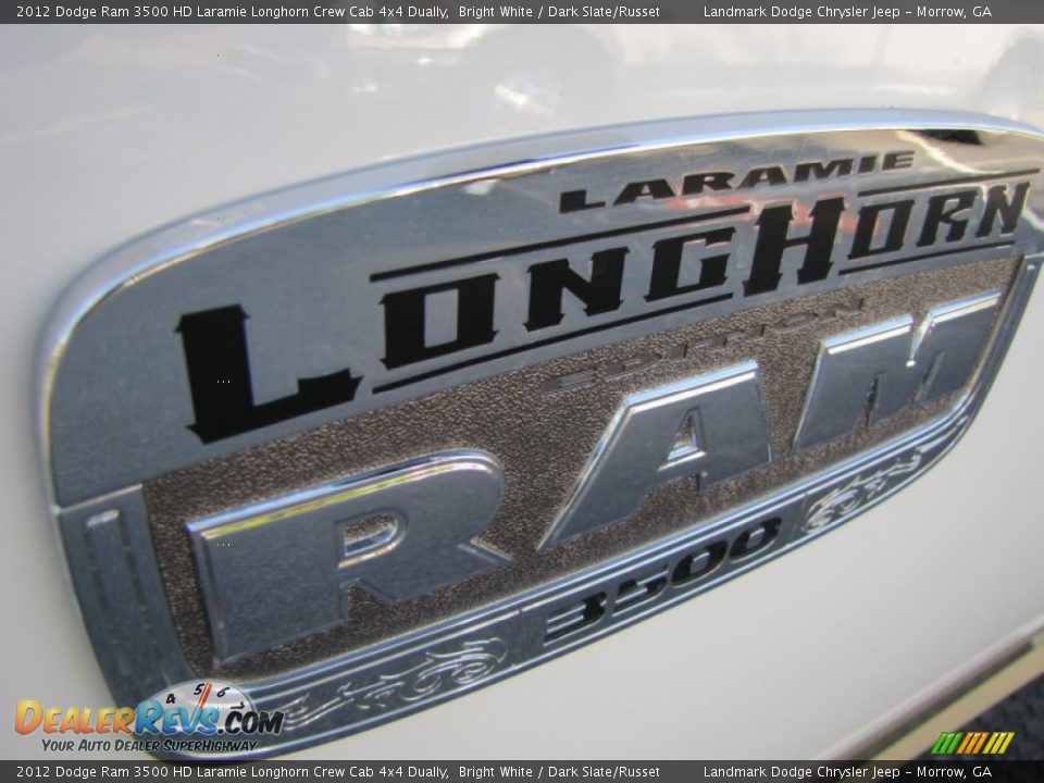 2012 Dodge Ram 3500 HD Laramie Longhorn Crew Cab 4x4 Dually Logo Photo #6