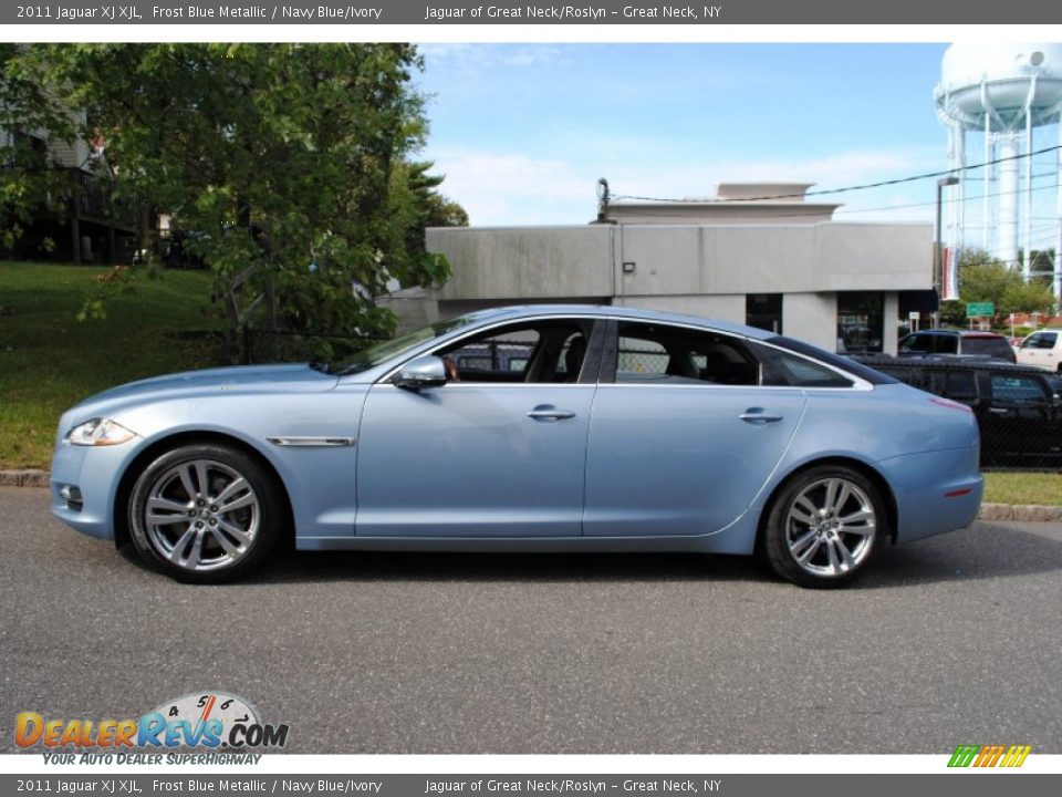 Frost Blue Metallic 2011 Jaguar XJ XJL Photo #3