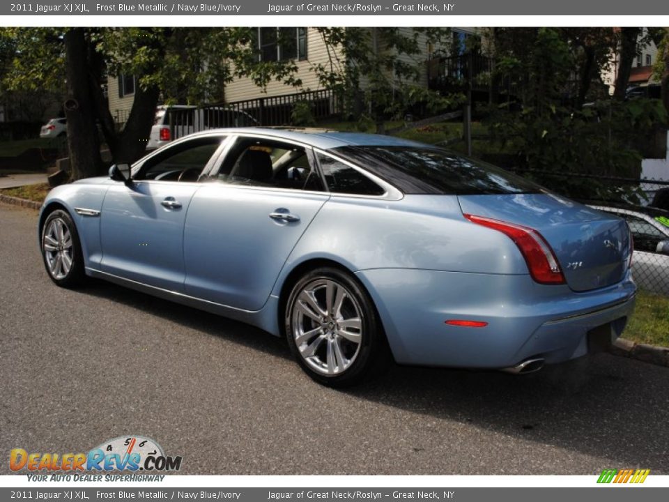 Frost Blue Metallic 2011 Jaguar XJ XJL Photo #4