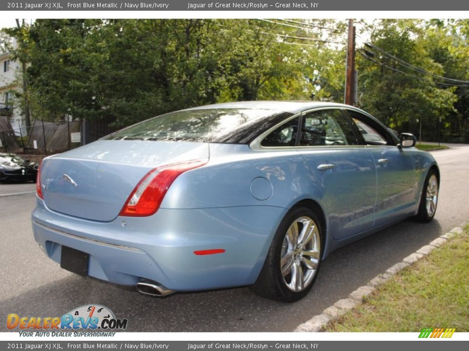 Frost Blue Metallic 2011 Jaguar XJ XJL Photo #6