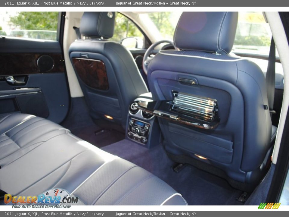 Navy Blue/Ivory Interior - 2011 Jaguar XJ XJL Photo #14