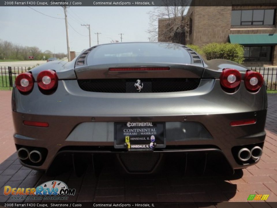 2008 Ferrari F430 Coupe Silverstone / Cuoio Photo #12