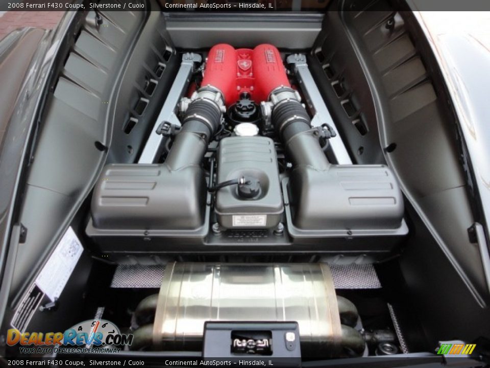 2008 Ferrari F430 Coupe 4.3 Liter DOHC 32-Valve VVT V8 Engine Photo #14