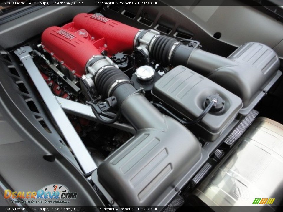 2008 Ferrari F430 Coupe 4.3 Liter DOHC 32-Valve VVT V8 Engine Photo #15