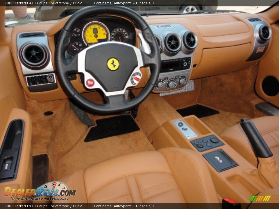 Cuoio Interior - 2008 Ferrari F430 Coupe Photo #19