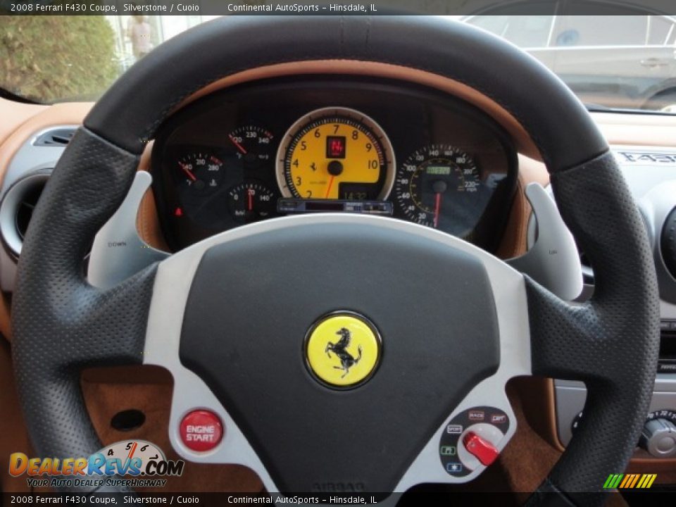 2008 Ferrari F430 Coupe Steering Wheel Photo #21