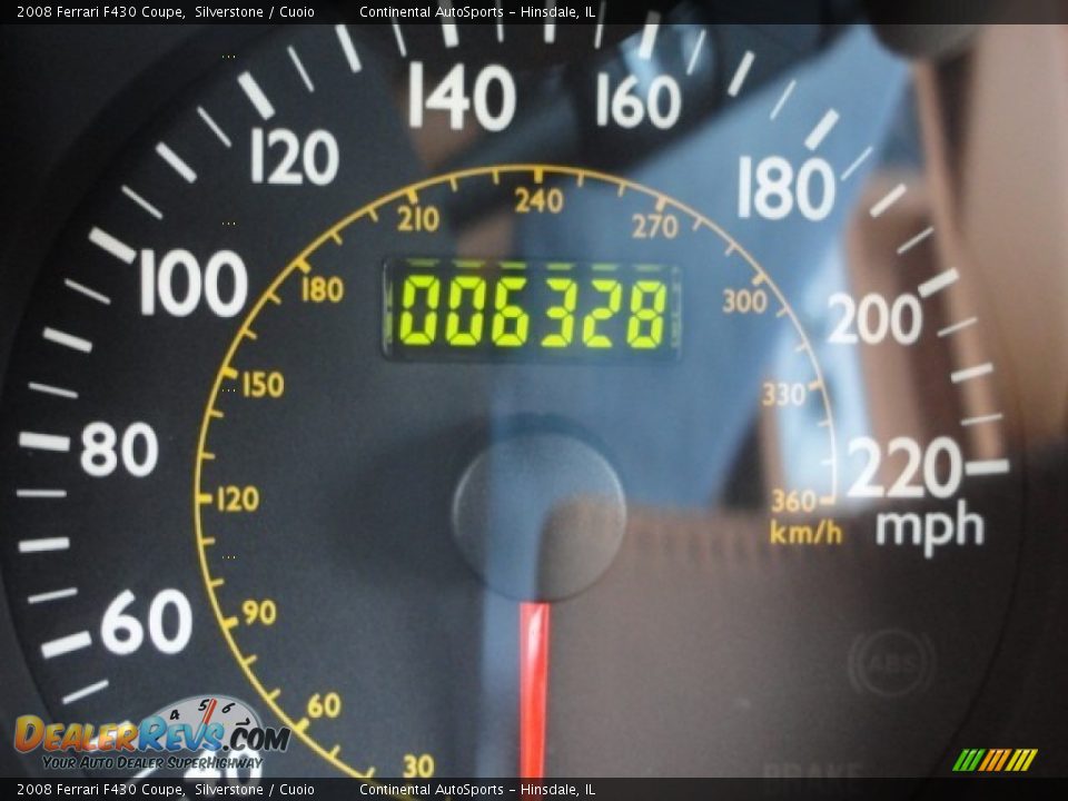 2008 Ferrari F430 Coupe Silverstone / Cuoio Photo #23